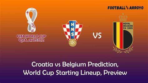 belgium world cup odds|Croatia vs. Belgium Prediction, Odds, and Lineups for World Cup .